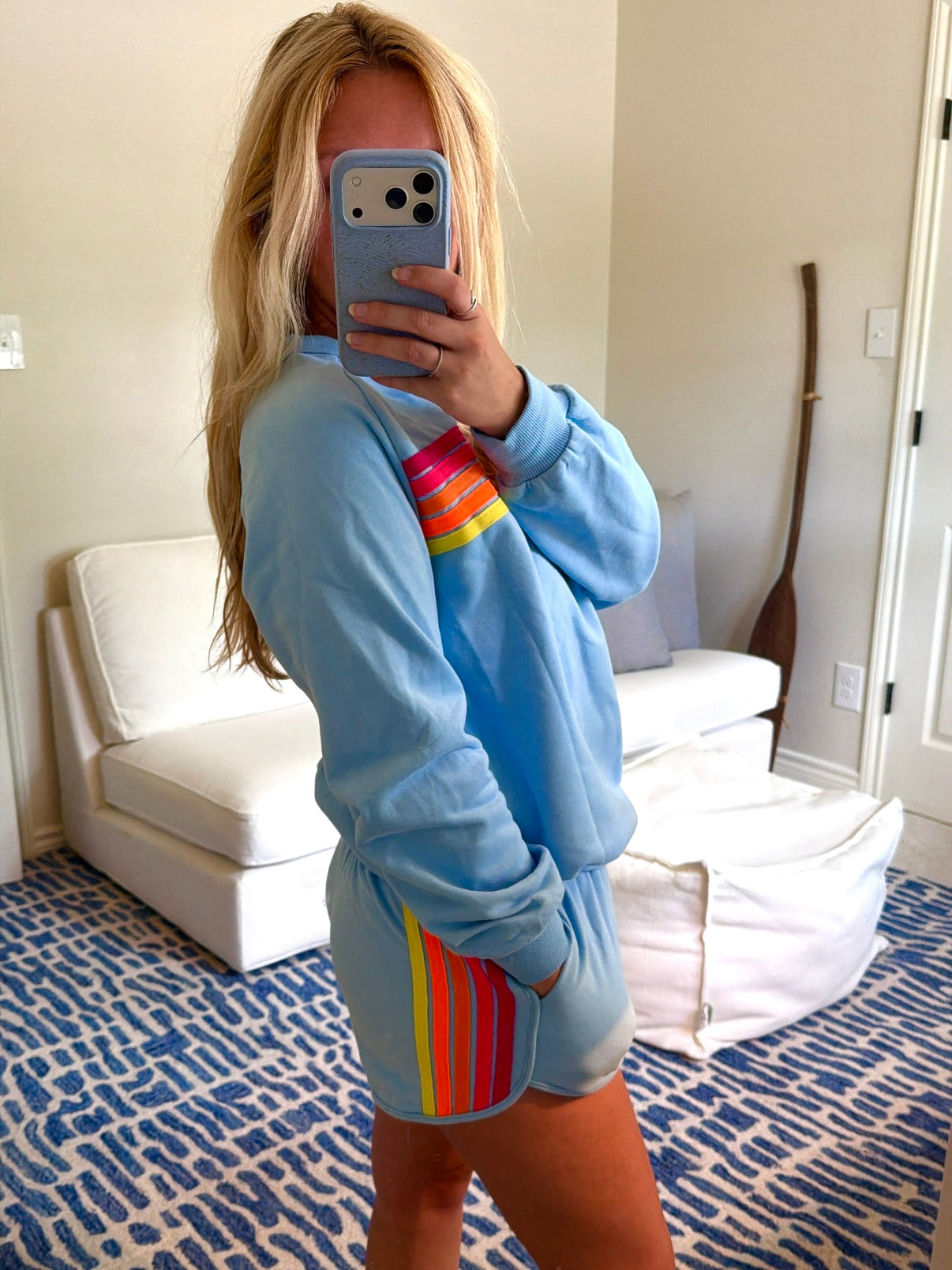 heart of glass shorts set