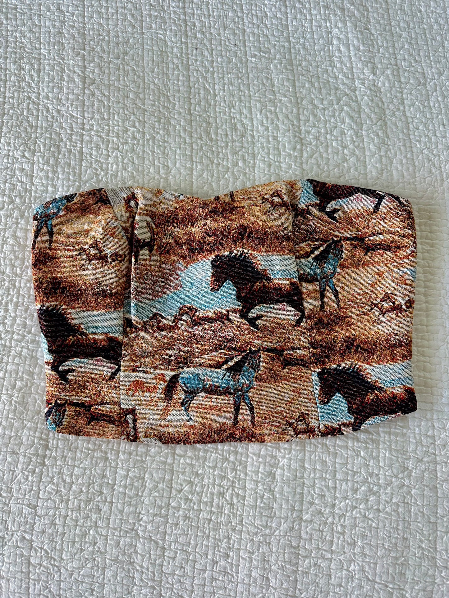 wild horses corset top