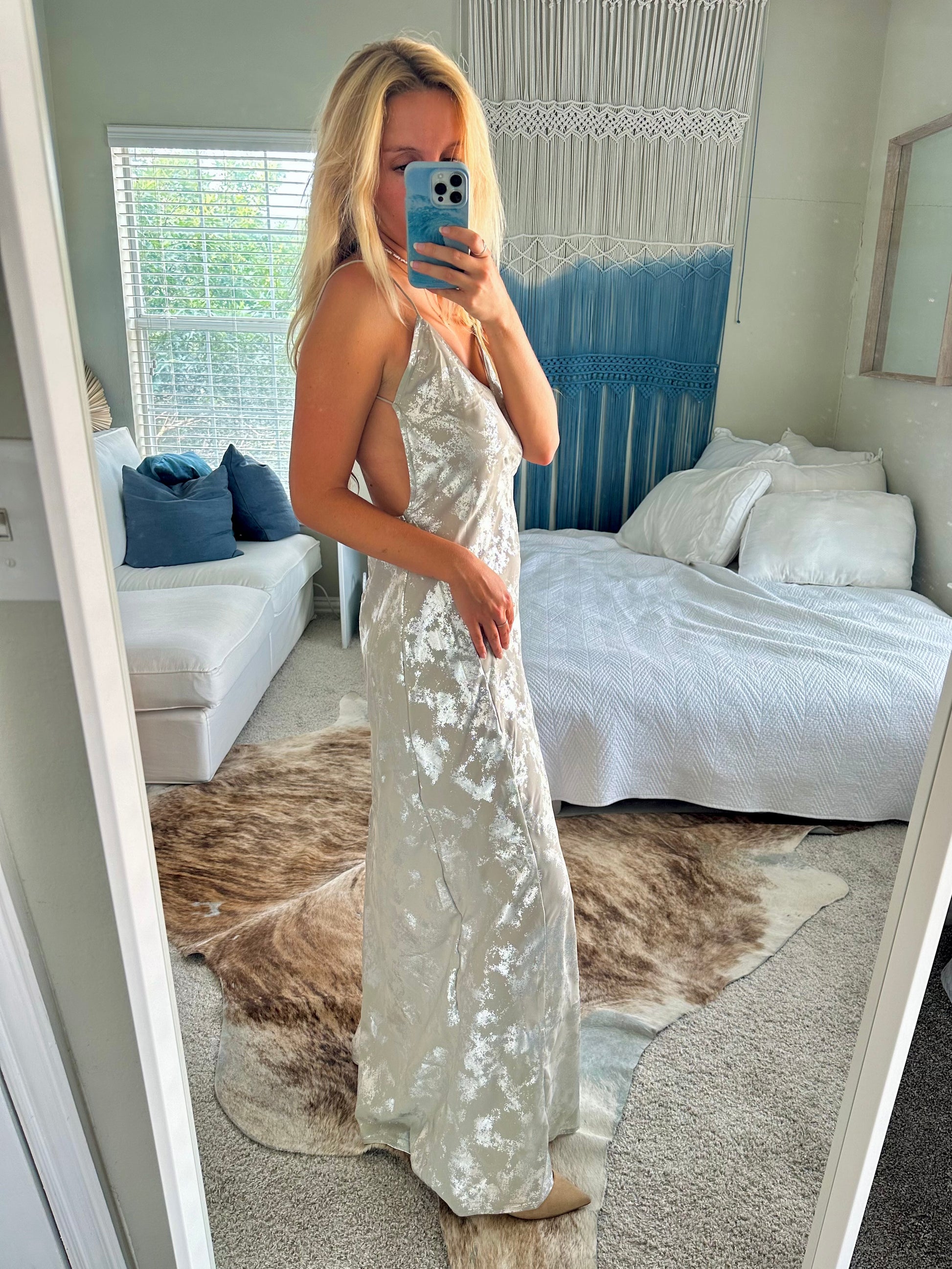 gold dust woman dress - silver small gold dust woman dress - silver small
