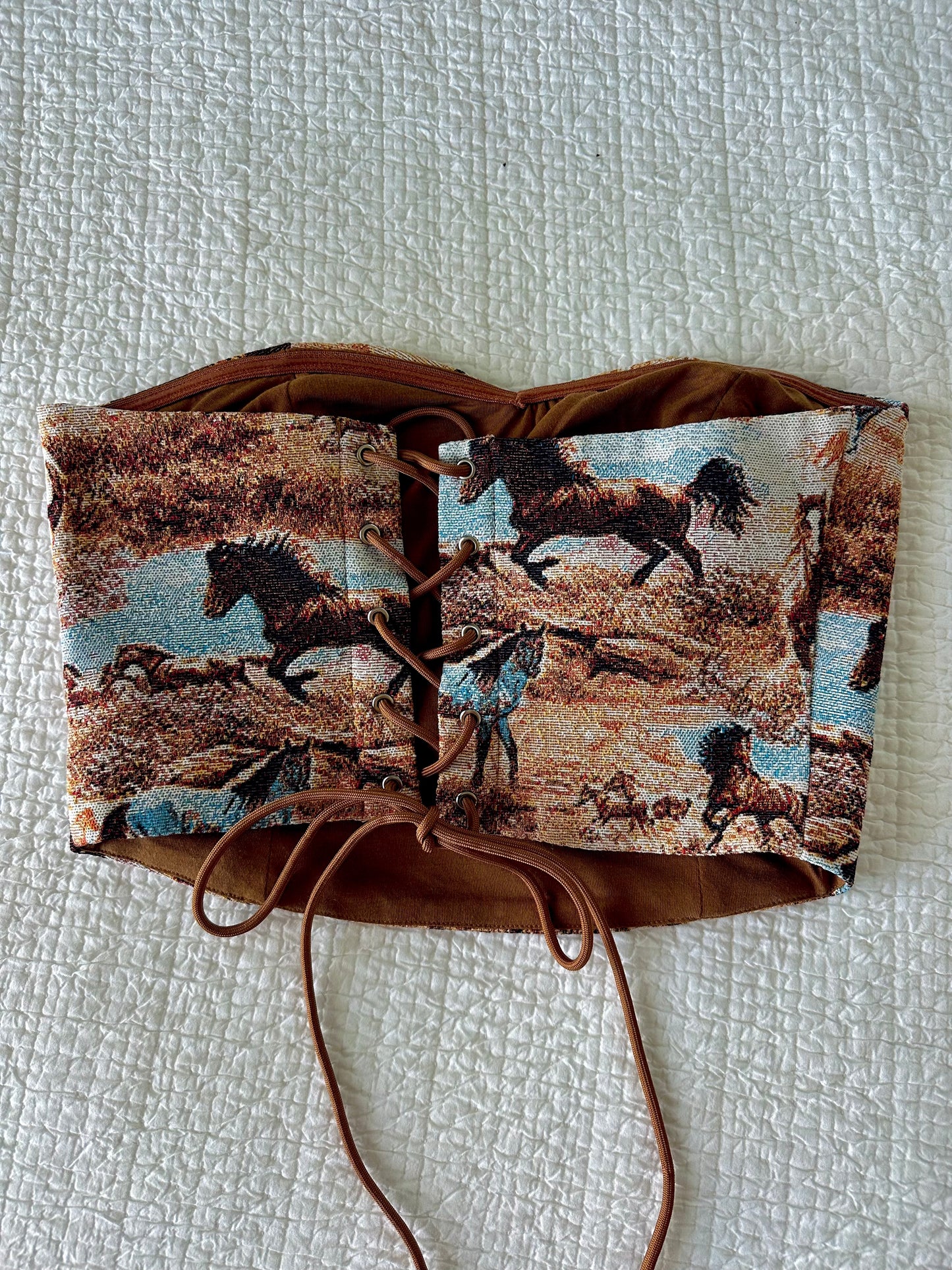 wild horses corset top