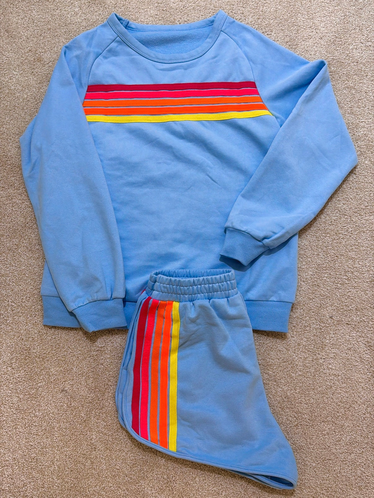 heart of glass shorts set
